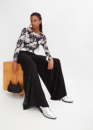 Longsleeve met cut-out, RAINBOW