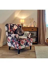 Oorfauteuil met bloemenprint, bpc living bonprix collection