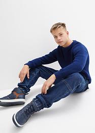 Jongens instapbroek, loose fit, John Baner JEANSWEAR
