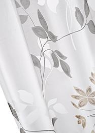 Transparant ausbrenner gordijn met bladerprint (1 stuk), bpc living bonprix collection