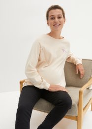 Zwangerschapssweater / voedingssweater met biologisch katoen, bpc bonprix collection