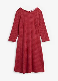 Punto di roma jurk met jacquard patroon, bonprix