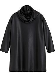 Imitatieleren shirt, BODYFLIRT boutique