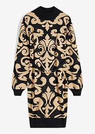 Gebreide jurk van jacquard, BODYFLIRT