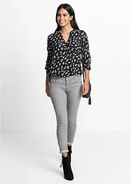 Blouse met V-hals, bonprix