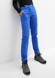 Waterafstotende outdoor broek van softshell met comfortband, straight, bpc bonprix collection