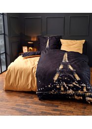 Dubbelzijdig dekbedovertrek met de Eiffeltoren, bpc living bonprix collection