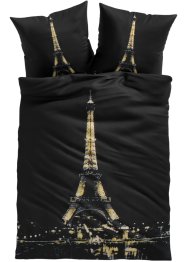 Dubbelzijdig dekbedovertrek met de Eiffeltoren, bpc living bonprix collection