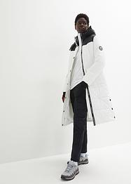 Lange outdoor jas met knoopsluiting opzij, waterafstotend, bpc bonprix collection