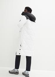 Lange outdoor jas met knoopsluiting opzij, waterafstotend, bpc bonprix collection