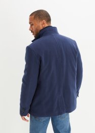 Outdoor jas in wollen look met windvanger, bpc selection