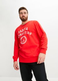 Sweater met kerstprint en biologisch katoen, RAINBOW