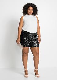 Short met pailletten, BODYFLIRT boutique