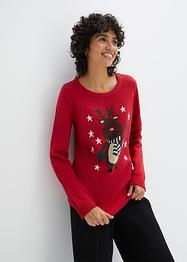 Gebreide trui met kerstmotief, bpc bonprix collection