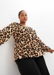 Gedessineerde blouse van viscose, BODYFLIRT