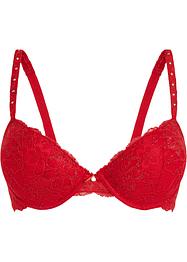 Voorgevormde beugel bh met meerkleurige kant, BODYFLIRT