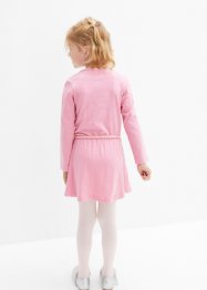 Meisjes jersey jurk met riem, bpc bonprix collection