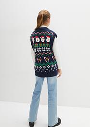 Kinderen gebreide spencer met kerstmotieven, bpc bonprix collection