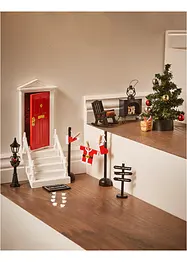 Ornament miniatuur kabouterdeur met toebehoren (20-dlg. set), bonprix