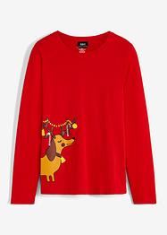 Longsleeve met kerstprint, bpc bonprix collection