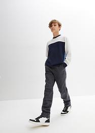 Jongens instapbroek met stoppers, loose fit, John Baner JEANSWEAR