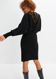 Gebreide jurk met kant, BODYFLIRT