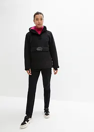 Waterdichte outdoor instap ski-jas met fleece voering, oversized, bonprix