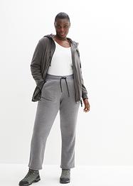 Thermo outdoor joggingbroek met fleece voering, wijd model, bpc bonprix collection