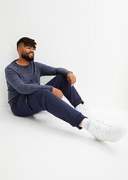 Thermo joggingbroek met cargozakken en teddy voering, bpc bonprix collection