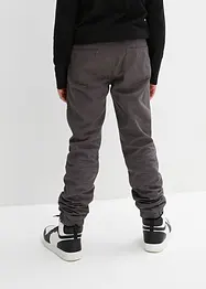 Thermo instapjeans met jersey voering, regular fit, bonprix