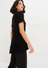 Shirt met asymmetrische onderrand, BODYFLIRT