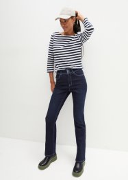High waist stretch jeans, bootcut, bpc bonprix collection