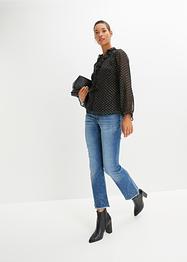 Flared jeans met stras, BODYFLIRT