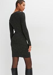 Gebreide jurk met glitter, BODYFLIRT
