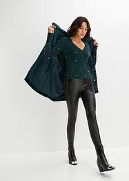 Vest met stras van viscose, BODYFLIRT