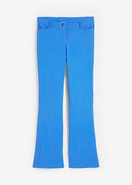 Bengaline stretch broek met verstelbare band, flared, bpc bonprix collection