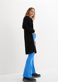 Bengaline stretch broek met verstelbare band, flared, bpc bonprix collection