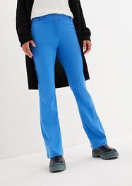 Bengaline stretch broek met verstelbare band, flared, bpc bonprix collection