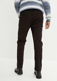 Regular fit stretch instapbroek met ritssluitingen, tapered, RAINBOW