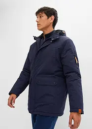 Parka met capuchon en fleece voering, bpc bonprix collection