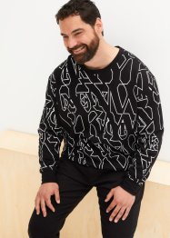 Sweater van biologisch katoen, loose fit, RAINBOW