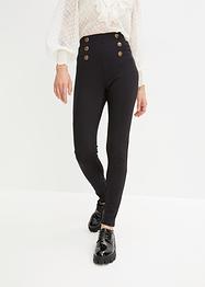 Legging met decoratieve knopen, RAINBOW