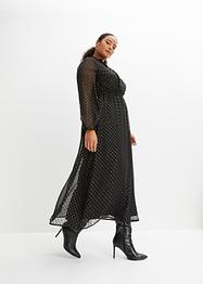 Maxi jurk met glitter, BODYFLIRT