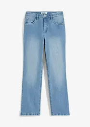 Wide leg stretch jeans, high waist, bonprix