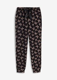 Pyjamabroek met steekzakken en satijnen strikkoordjes, bpc bonprix collection
