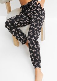 Pyjamabroek met steekzakken en satijnen strikkoordjes, bpc bonprix collection