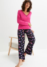 Pyjama met kant (2-dlg. set), bpc bonprix collection