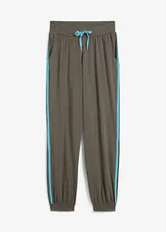 Joggingbroek van katoen, cropped, bonprix