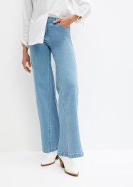 Wide leg jeans met high waist en comfortband, bpc bonprix collection