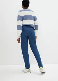 Stretch mom jeans met high waist, bonprix